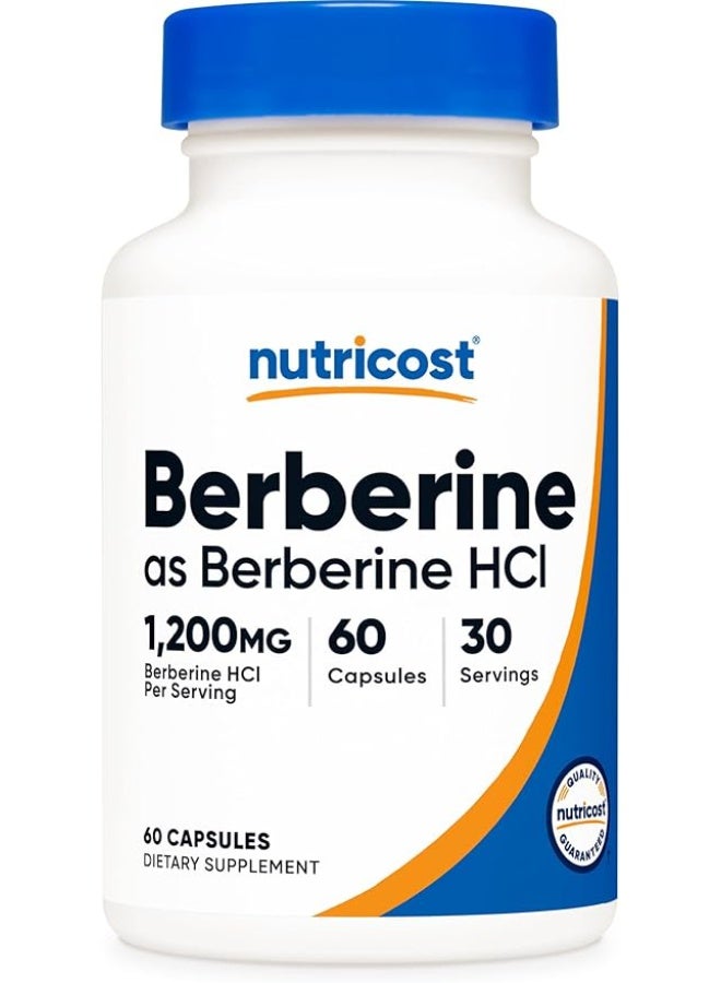 نيوتريكوست، بربرين، 60 كبسولة (600 ملغ لكل كبسولة) - Image 1